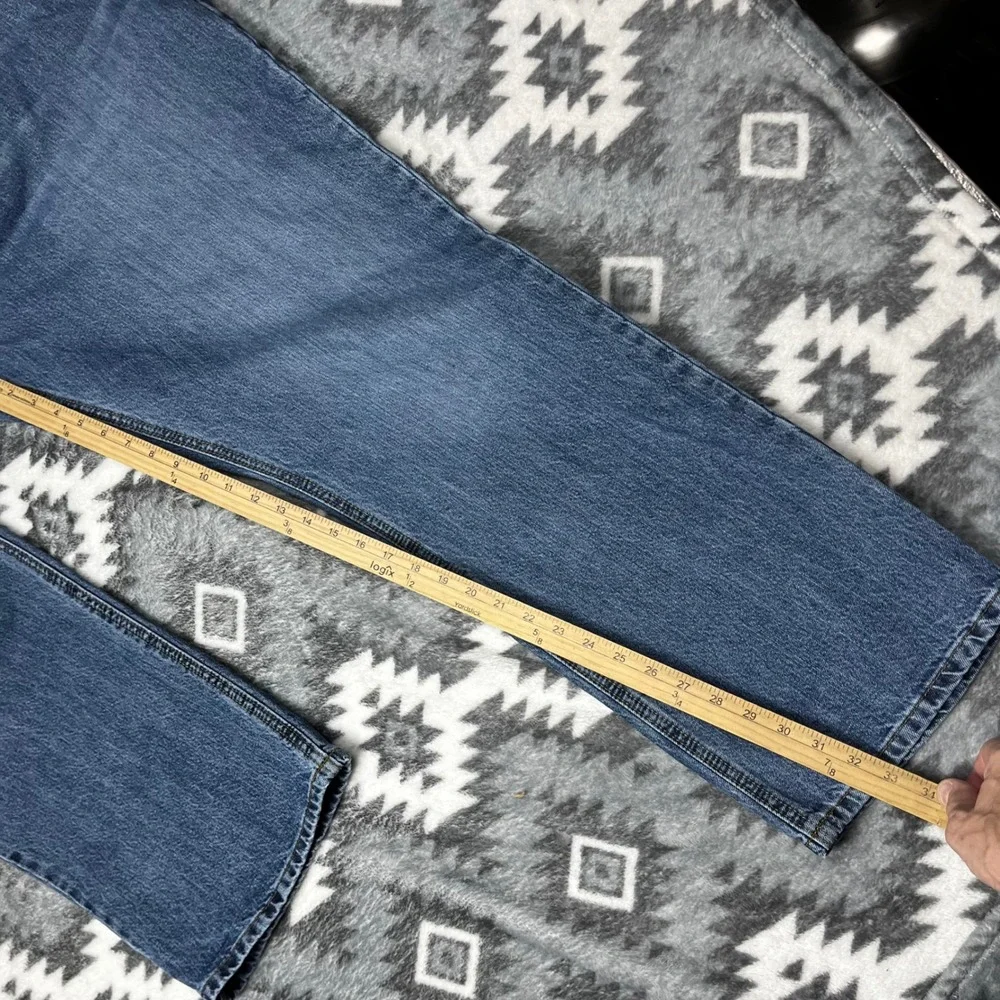Cinch White Label Mens Blue Jeans Medium Wash Straight Leg Denim 42x32